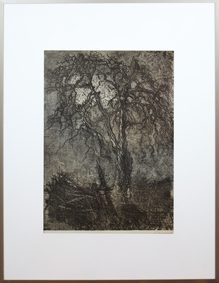 Плавинский Дмитрий Петрович. Большое дерево с луной